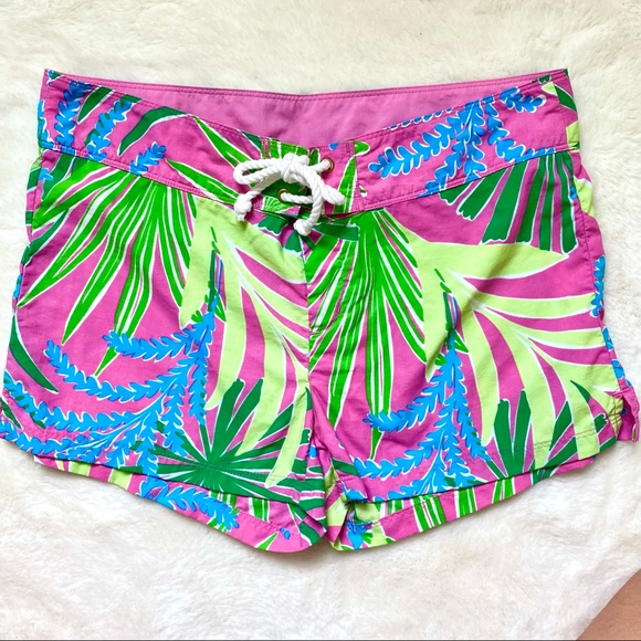 Lilly Pulitzer Shorty Board Shorts - Picture 1 of 6